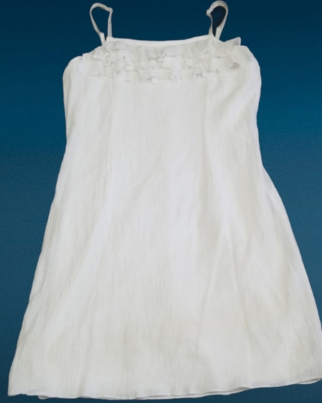 Claudio Nucci white summer cotton dress. Size XL - Picture 5 of 8